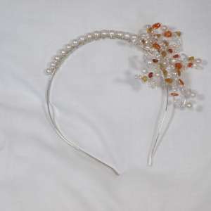 Sunburst side tiara